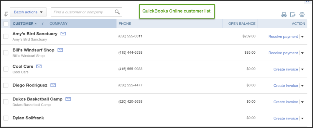 bookkeeping quickbooks online