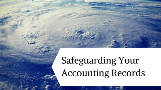 safeguarding accounting records hurricane