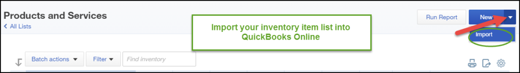How to Set Up Inventory in QuickBooks Online