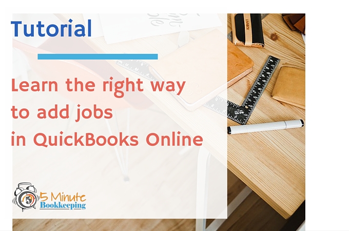 How to add jobs in QuickBooks Online