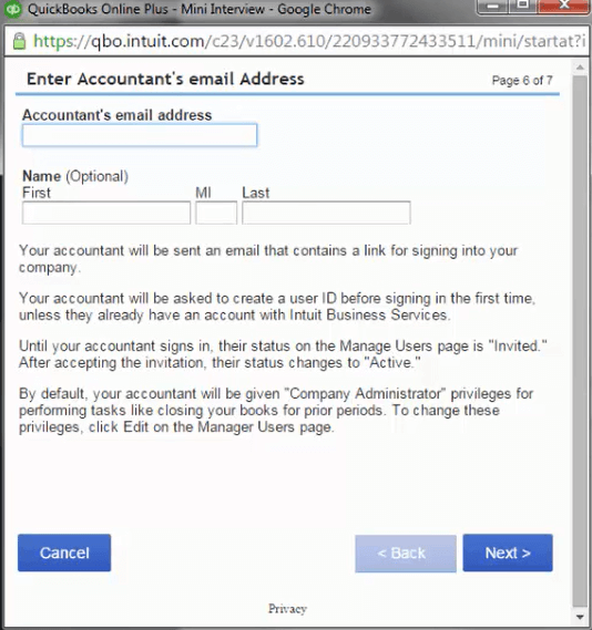 How to Invite Your Accountant to QuickBooks Online
