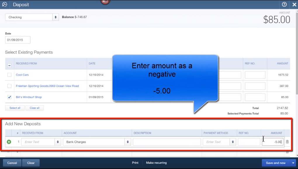 How to Enter Paypal Fees and Merchant Fees in QBO