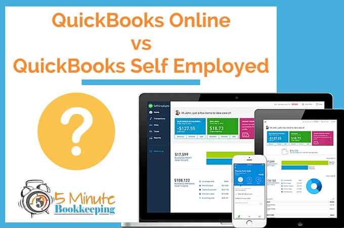 QuickBooks Online vs QuickBooks Self Employed