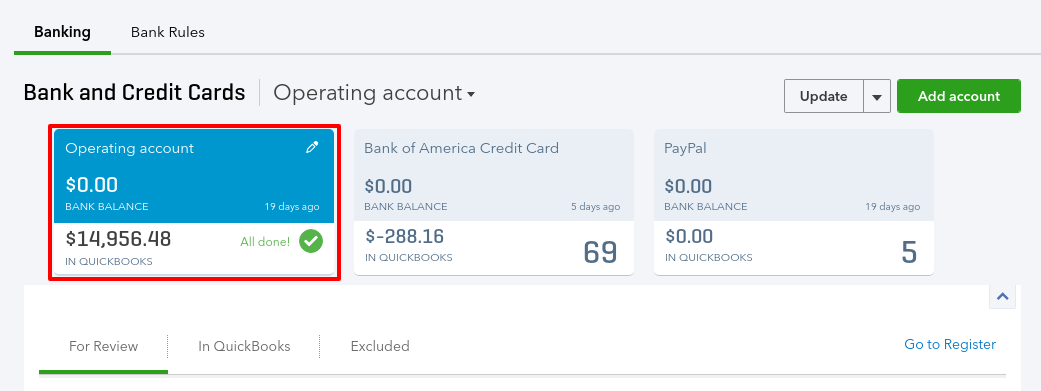 why my bank account in paypal is checking