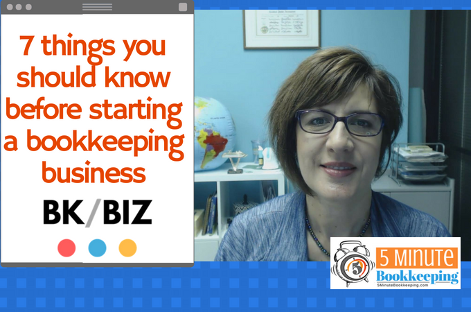 starting a bookkeeping business 2016