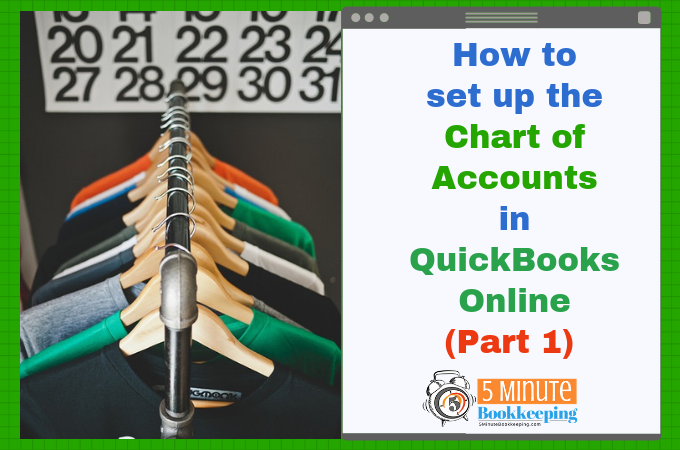 How To Make Chart Of Accounts In Quickbooks