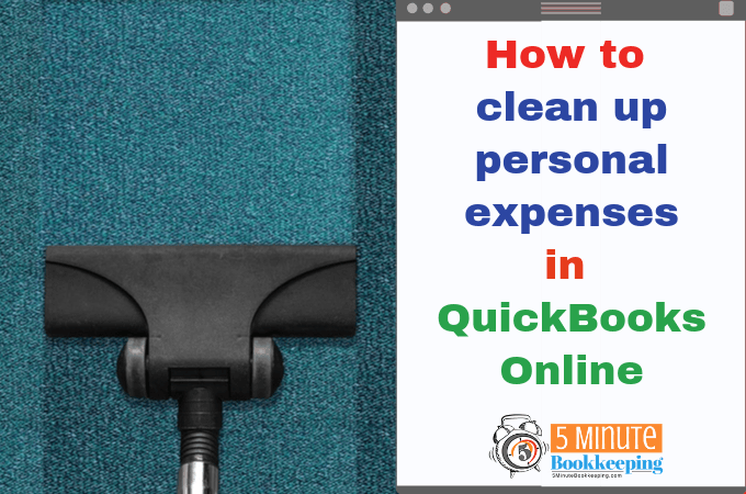 how do i record personal expenses in quickbooks