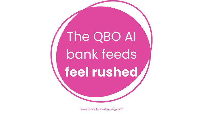 QBO AI Bank Feeds Review: Why I switched back